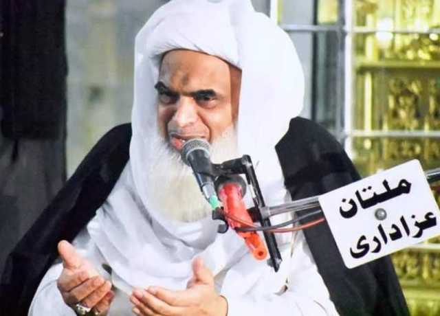 ملتان،بزرگ عالم دین علامہ قاضی شبیر حسین علوی انتقال کر گئے، نماز جنازہ کا اعلان بعد میں کیا جائے گا  