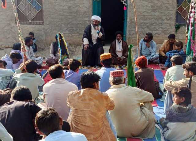 ڈیرہ مراد جمالی میں بہت جلد دینی و تنظیمی مرکز کا قیام کیا جائیگا، علامہ مقصود ڈومکی