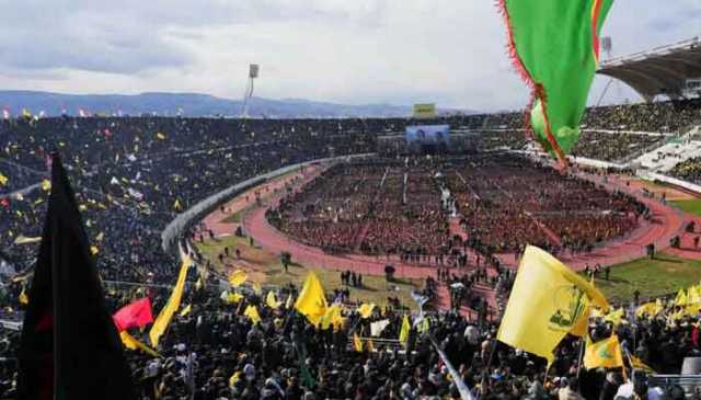 لبنان، حزب اللہ کے شہید سربراہ حسن نصر اللہ کے جنازے میں ہزاروں افراد کی شرکت