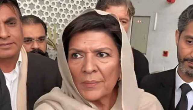 اڈیالہ جیل کے دروازے پر پی ٹی آئی وکلا اور عمران خان کی بہن علیمہ خان کے درمیان شدید تلخ کلامی