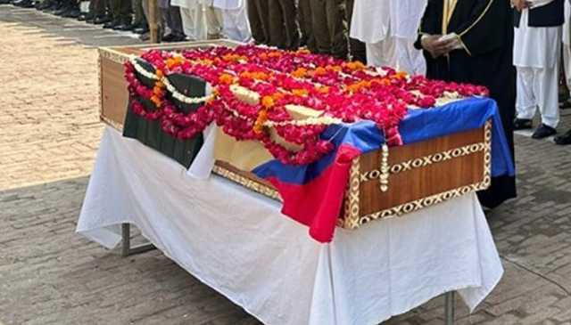 فیصل آباد: ملزمان کی فائرنگ سے شہید اے ایس آئی کی نمازِ جنازہ ادا